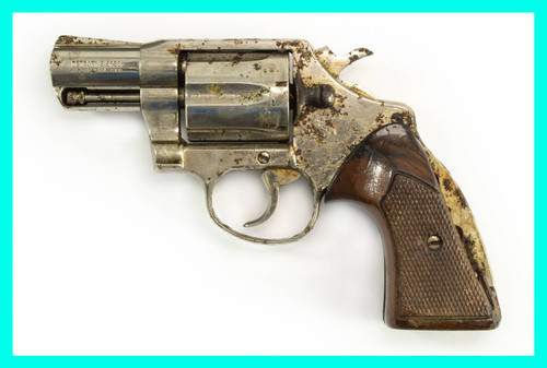 Colt Revolver Detective Special .38 Special 2" Barrel, Nickel