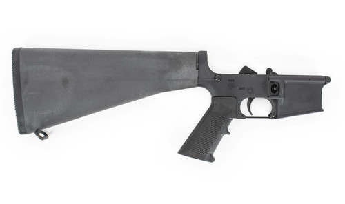 Del-Ton AR-15 5.56x39mm Complete Lower Receiver with Fixed Mil-Spec Stock