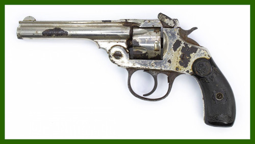 Iver Johnson Topbreak Revolver, .32 S&W, 4 Barrel, Chrome