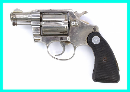Colt Detective Special Revolver, .38 Special, 2 Barrel, Nickel9948