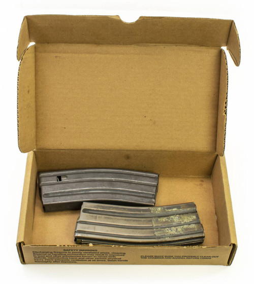 Used Sanchez 30rd Steel AR15 Magazines 2 pack