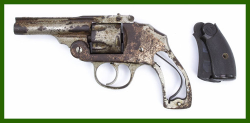 US Revolver Topbreak .38 S&W, 3 Barrel, Nickel