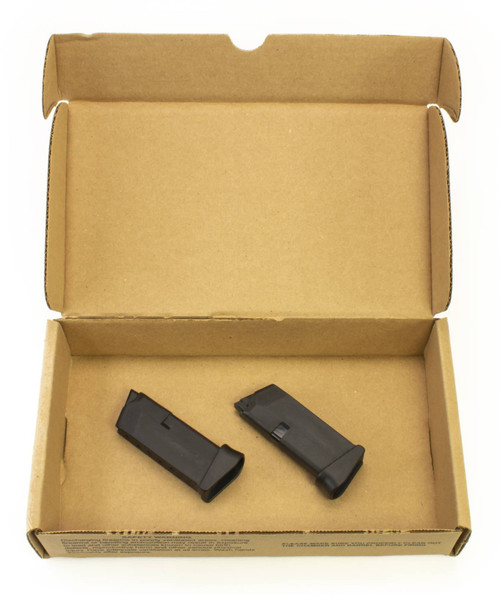 2 Pack - Used Glock 43 9mm 6 Round Magazines