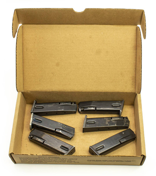 6 Pack - Used Beretta 84 .380 13 Round Magazines