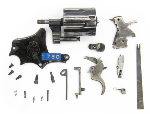 SMITH & WESSON 12-2 AIRWEIGHT 38SPL ROUND BUTT PARTS KIT6563