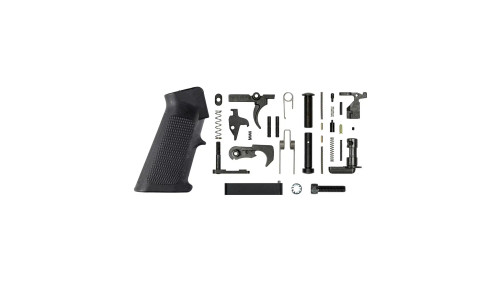 Aero Precision APRH100029 Lower Parts Kit Standard AR-15 Black Hardcoat Anodized