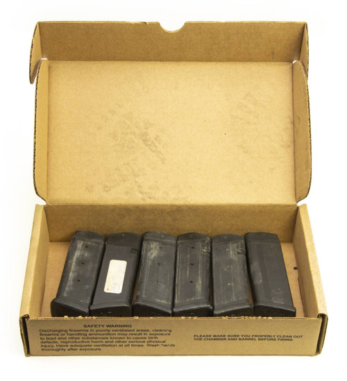 6 Pack - Used Glock 20 Non-Ambi 10MM 15RD Magazine