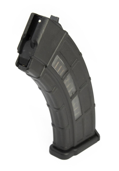 Polymer 30rd 7.62x39 AKM Black Polymer Magazine w/Window