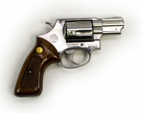 BRAZIL TAURUS 85 38 SPECIAL 2 BARREL STAINLESS STEEL REVOLVER-USED