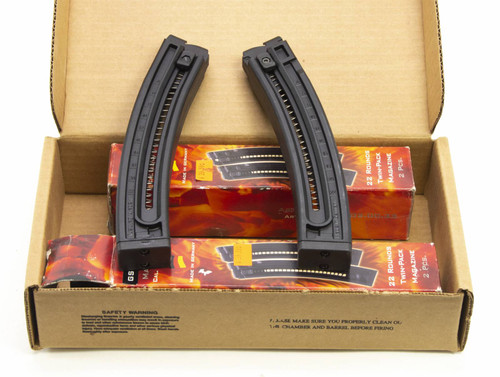 4 (2 TWIN PACKS) GSG 522/5 22RD MAGS