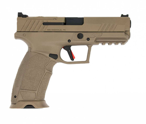 SDS Imports PX-9 Gen 3 9mm Luger 4.11 20+1,18+1 Flat Dark Earth Cerakote Steel Slide with RMR Optic Cut Flat Dark Earth Polymer Frame/Interchangeable Backstrap Grip Fiber Optic Sights Right Hand Includes Case