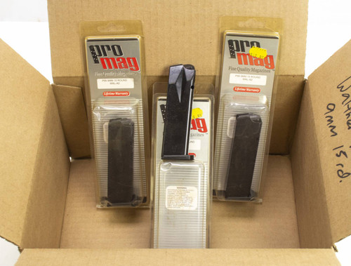 3 NEW PRO MAG WALTHER P99, 9MM 15RD MAGS