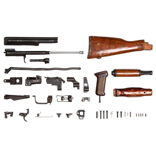 1975 Romanian AK 7.62x39mm Parts Kit with Wood Furniture