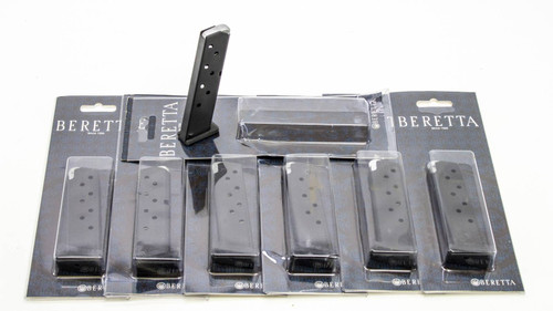 7 NEW BERETTA M85/86, 380 ACP 8RD MAGS