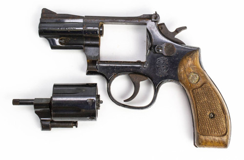 S&W 19-5 357 MAG 2.5 Barrel Round Butt Blued Revolver