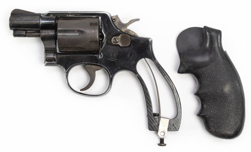 S&W 12-3 Airweight .38 Special 2" Barrel Round Butt Blued Revolver