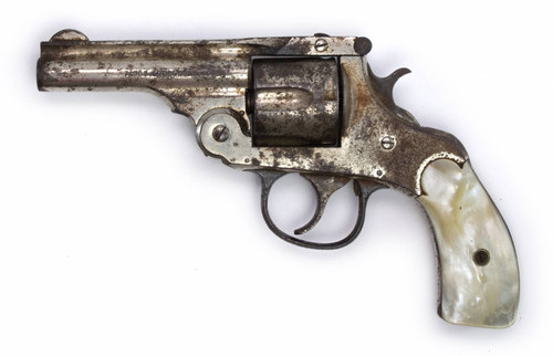 H&R Topbreak Revolver, .38 S&W, 3.25 Barrel, Nickel9700