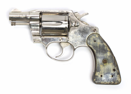 Colt Detective Special Revolver, .38 Special, 2 Barrel, Nickel5251