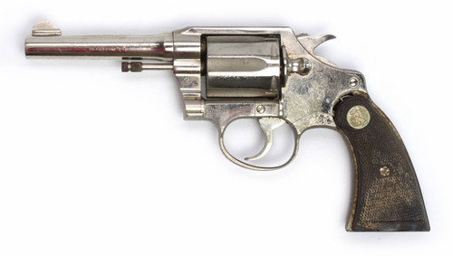 Colt Police Positive Special Revolver, .38 Special, 4 Barrel, Nickel1806