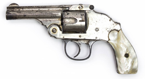 H&R Topbreak Revolver, .38 S&W, 3.25 Barrel, Nickel3136
