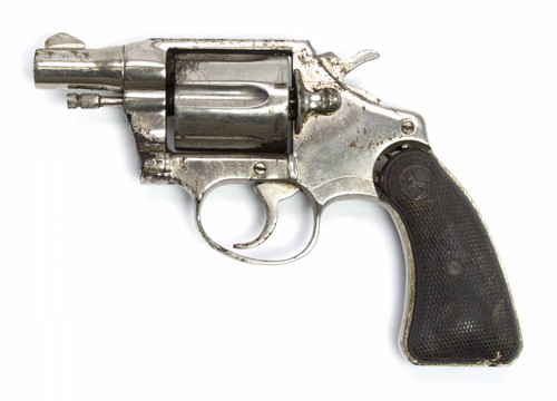 Colt Detective Special Revolver, .38 Special, 2" Barrel, Nickel