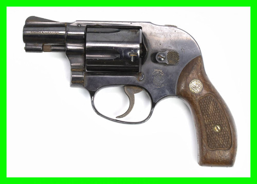 S&W 49 Revolver, .38 Special, 2 Barrel, Fixed Sights, Round Butt Blued6316
