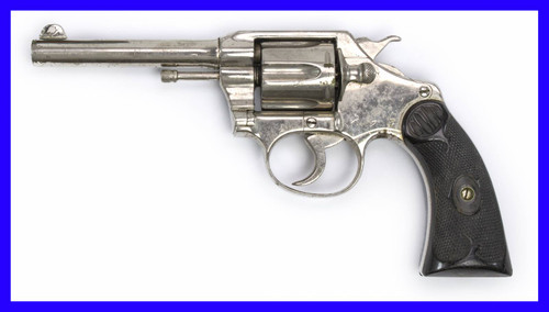 Colt Revolver C&R Police .32 Police 4 Barrel, Nickel HG6477N_F