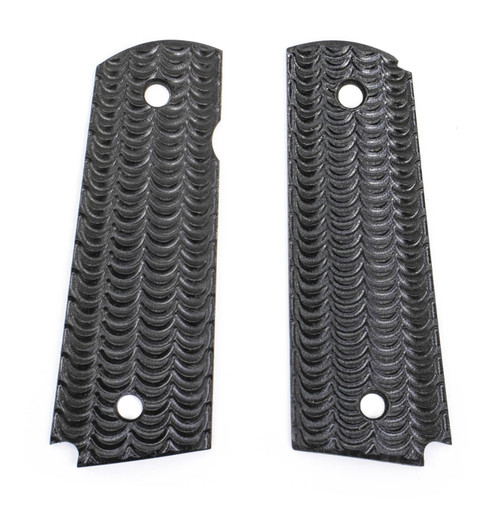 Remington 1911 Scalloped Grip Set - Black