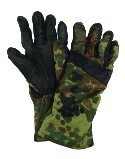 GERMAN FLECKTARN SUMMER GLOVES USED - LARGE