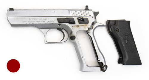 IMI Jericho 941F 9mm Single Full Size Steel Frame 16rd Brushed Chrome (with Star Logo) HG0892_1