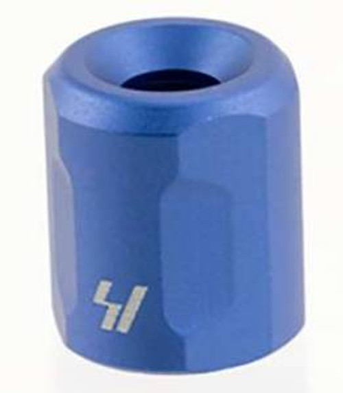 Strike BCTPBLU Barrel Thread Protector  223 Rem/5.56x45mm NATO AR Platform Blue Anodized Aluminum 1/2-28 tpi