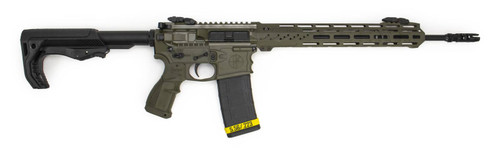 FOSTECH STEALTH LIGHTNING RIFLE (5.56) 16" AR-15 BARREL, MACH-2 13 INCH RAIL, SINGLE STAGE TRIGGER (OD GREEN)