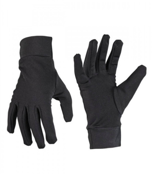 MIL-TEC Black Nylon Gloves - New Medium