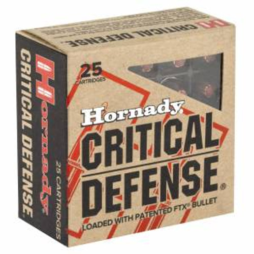 Hornady 90080 Critical Defense  380 ACP 90 gr Flex Tip eXpanding 25 Bx/ 10 Cs