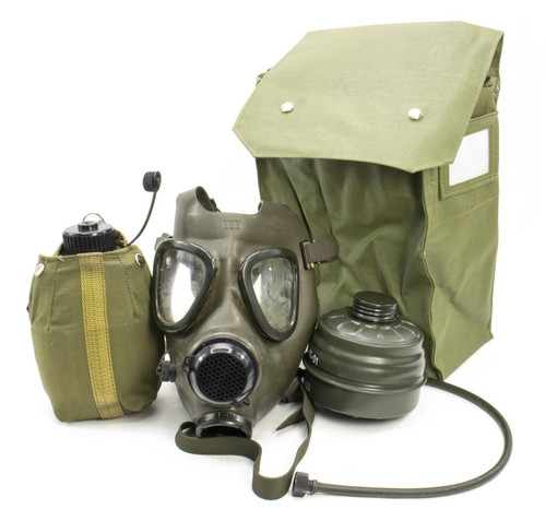 Romanian MD.85 Gas Mask w/Filter - Small  (Size III)