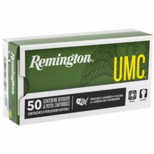 Remington Ammunition L9MM2 UMC  9mm Luger 124 gr Full Metal Jacket (FMJ) 50 Bx/ 10 Cs