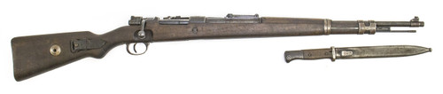 German Kar98k M937B 8mm WWII (Portuguese Contract) Mauser - Matching Bayonet and Serial Number F5294PB