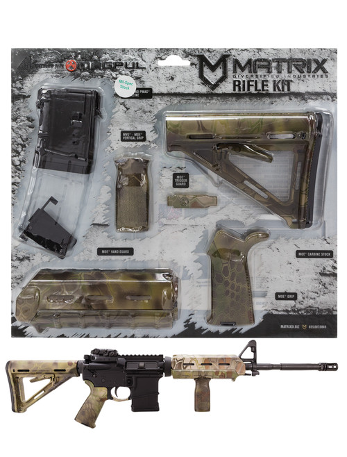 Matrix Diversified Ind Magpul Carbine Accessory Kit AR-15 Kryptek Mandrake Ambidextrous