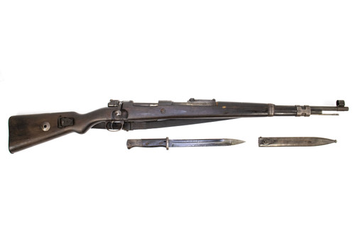 German Kar98k M937B 8mm WWII (Portuguese Contract) Mauser - Matching Bayonet and Serial Number G905PB