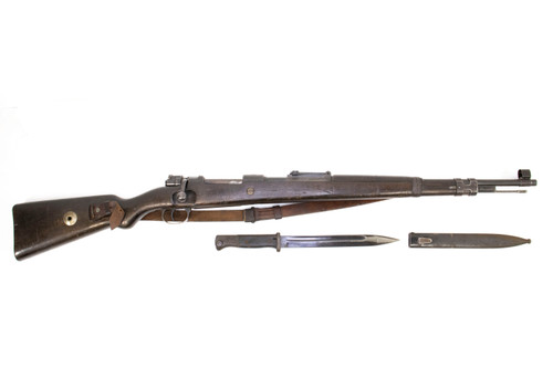 Kar98k M937B 8mm WWII (Portuguese Contract) Mauser - Matching Bayonet and Serial Number F11980