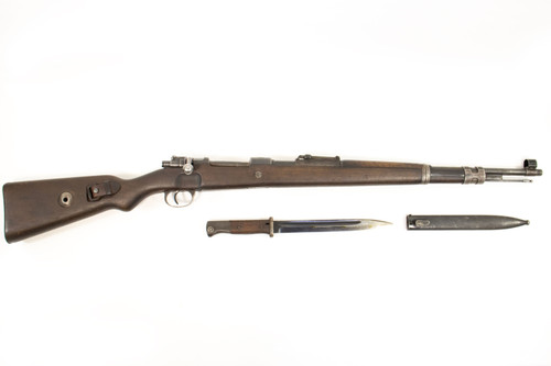 Kar98k M937B 8mm WWII (Portuguese Contract) Mauser - Matching Bayonet and Serial Number F7143PB