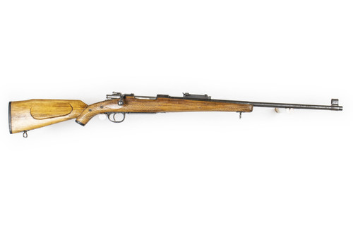 Yugoslavian M48 8mm Mauser Bolt Action Rifle Sporterized - Overall Surplus Good Cracked Condition (1)
