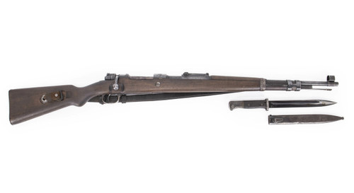 German Kar98k M937B 8mm WWII (Portuguese Contract) Mauser - Matching Bayonet and Serial Number F8102PB