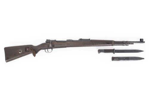 German Kar98k M937B 8mm WWII (Portuguese Contract) Mauser - Matching Bayonet and Serial Number F2122PB