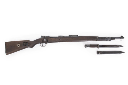 German Kar98k M937B 8mm WWII (Portuguese Contract) Mauser - Matching Bayonet and Serial Number F2158