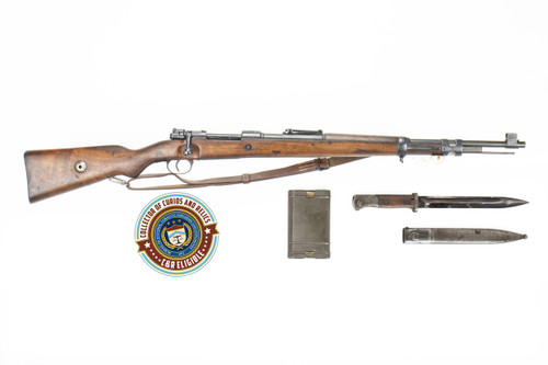 German K98 8mm M937A (Portuguese Contract) Rifle - Dealer's Choice - Matching Complete Bolt
