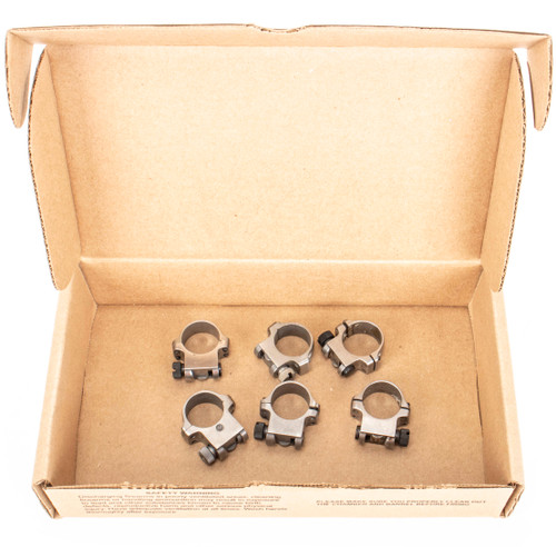 Ruger Mini 14 Stainless Rings - 3 Pairs