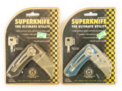 RDR Tools Superknife Folding Utility Knife - 2 Pack