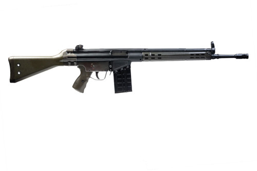 Century Arms CA-3 military surplus rifle assembled by PTR, featuring original parts and new American-made components, displayed against a neutral background.