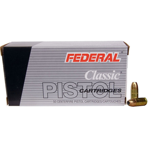 Federal 9mm JHP 115GR 50rds